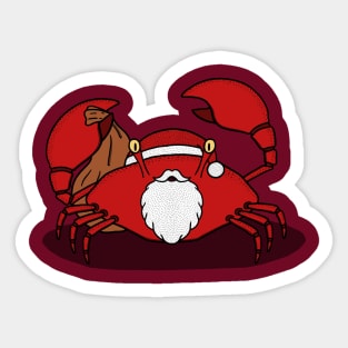 Santa Claws Sticker